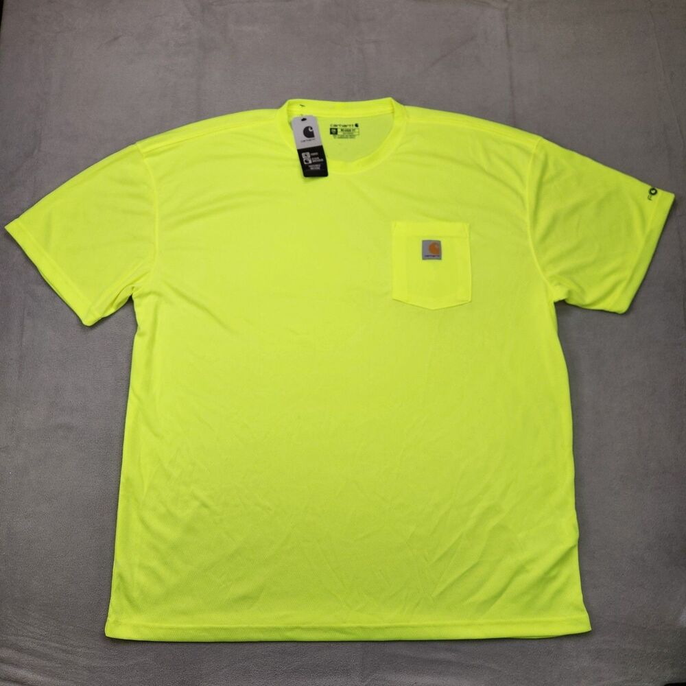 NWT Carhartt Force Relaxed Fit Color Enhanced Short Sleeve T-Shirt Men's 2XLT